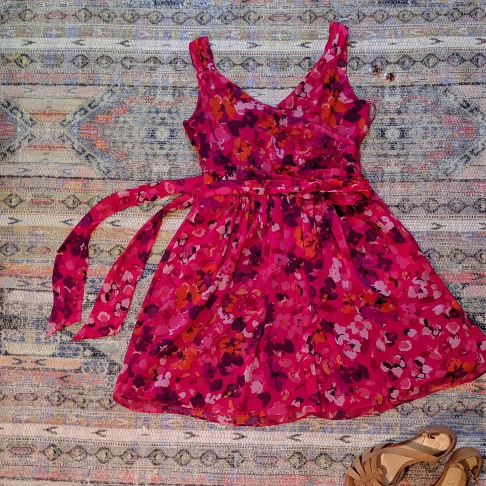Express Chiffon mini dress size S. VGUC